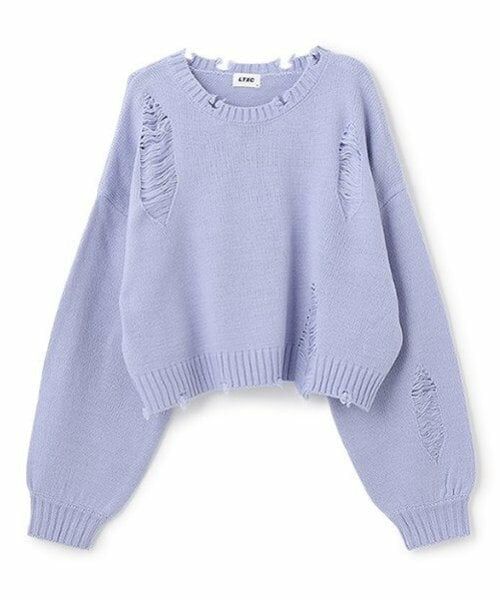 Lovetoxic / ラブトキシック ニット・セーター | 【LTXC】ダメージニット | 詳細11