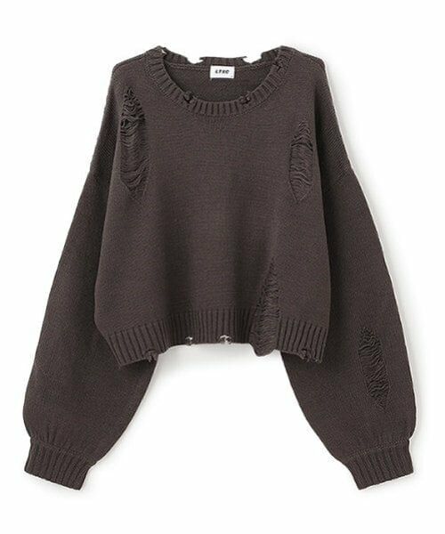 Lovetoxic / ラブトキシック ニット・セーター | 【LTXC】ダメージニット | 詳細12