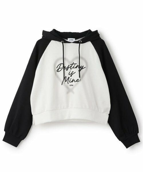 Lovetoxic / ラブトキシック パーカー | 【LTXC】ラグランプルパーカ（黒）