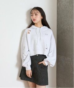 Lovetoxic / ラブトキシック パーカー | 【LTXC】ダメージクロップドパーカ