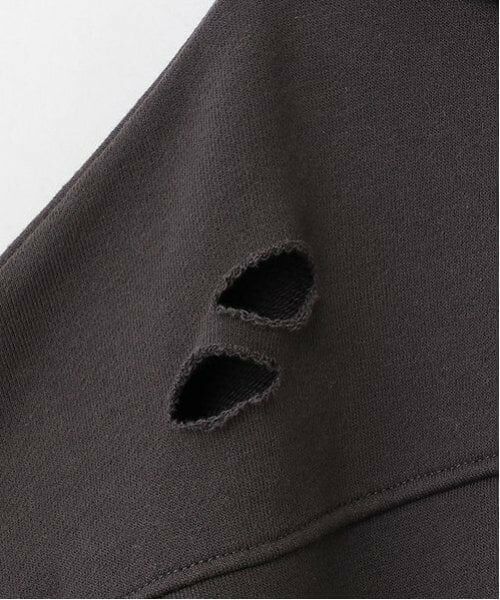 Lovetoxic / ラブトキシック パーカー | 【LTXC】ダメージクロップドパーカ | 詳細7