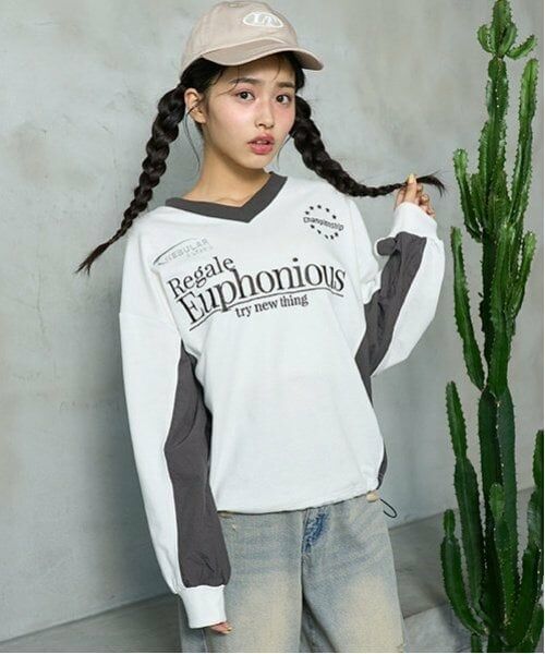 Lovetoxic / ラブトキシック スウェット | 【LTXC】ゲーミングプルオーバー（オフ ホワイト）