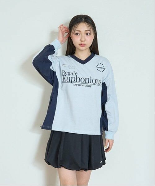 Lovetoxic / ラブトキシック スウェット | 【LTXC】ゲーミングプルオーバー（サックス）