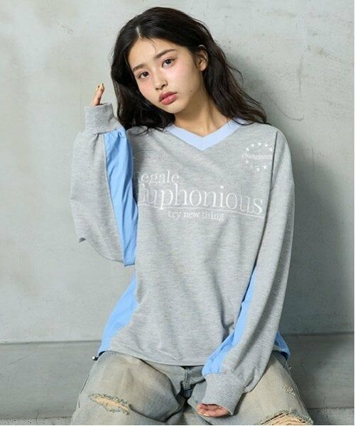 Lovetoxic / ラブトキシック スウェット | 【LTXC】ゲーミングプルオーバー（トップ グレー）