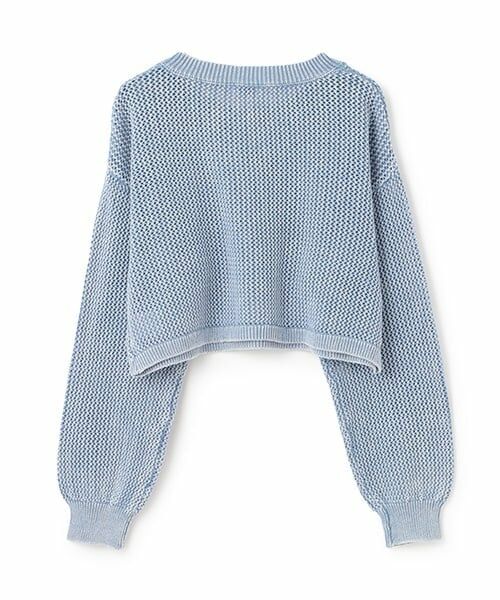 Lovetoxic / ラブトキシック ニット・セーター | 【LTXC】【綿100％】ピグメントメッシュニット | 詳細11