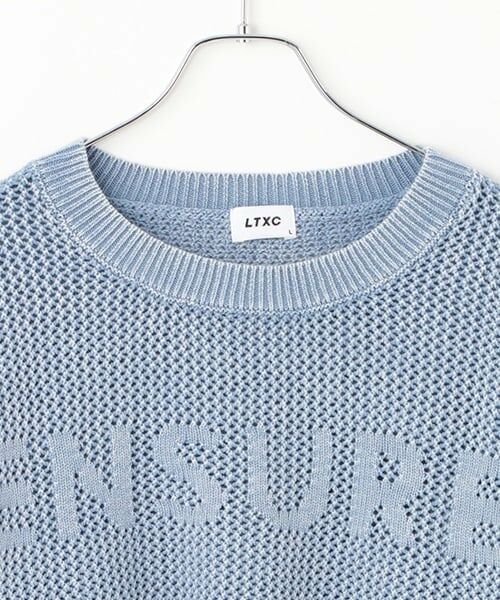 Lovetoxic / ラブトキシック ニット・セーター | 【LTXC】【綿100％】ピグメントメッシュニット | 詳細13