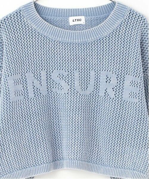 Lovetoxic / ラブトキシック ニット・セーター | 【LTXC】【綿100％】ピグメントメッシュニット | 詳細24