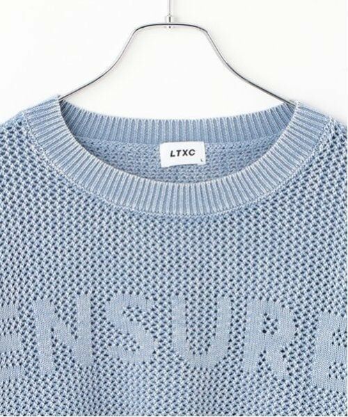 Lovetoxic / ラブトキシック ニット・セーター | 【LTXC】【綿100％】ピグメントメッシュニット | 詳細25