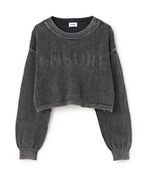 Lovetoxic / ラブトキシック ニット・セーター | 【LTXC】【綿100％】ピグメントメッシュニット | 詳細8