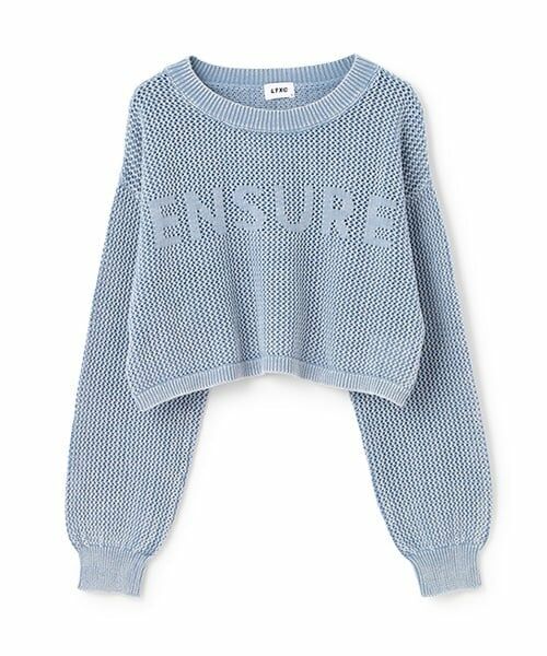 Lovetoxic / ラブトキシック ニット・セーター | 【LTXC】【綿100％】ピグメントメッシュニット | 詳細10