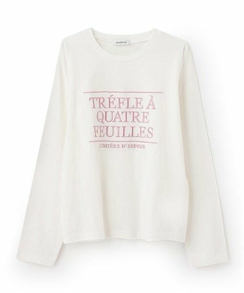 Lovetoxic / ラブトキシック Tシャツ | 【GOODPRICE】【綿100％】ロゴ刺しゅう長袖Tシャツ | 詳細1