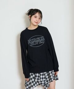 Lovetoxic / ラブトキシック Tシャツ | 【GOODPRICE】サークル刺繍長袖Tシャツ