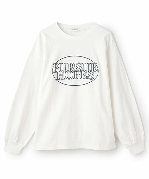 Lovetoxic / ラブトキシック Tシャツ | 【GOODPRICE】サークル刺繍長袖Tシャツ | 詳細1