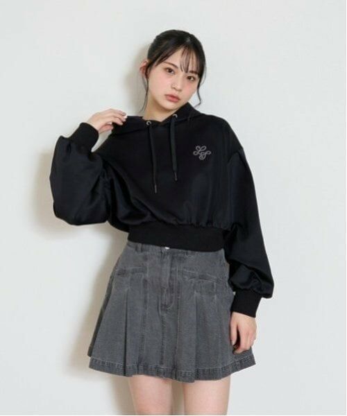 Lovetoxic / ラブトキシック パーカー | ダンボールプルパーカ（黒）