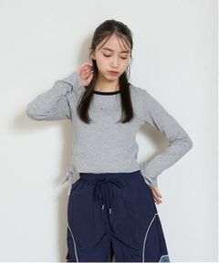 Lovetoxic / ラブトキシック Tシャツ | サイドドロスト長袖Tシャツ