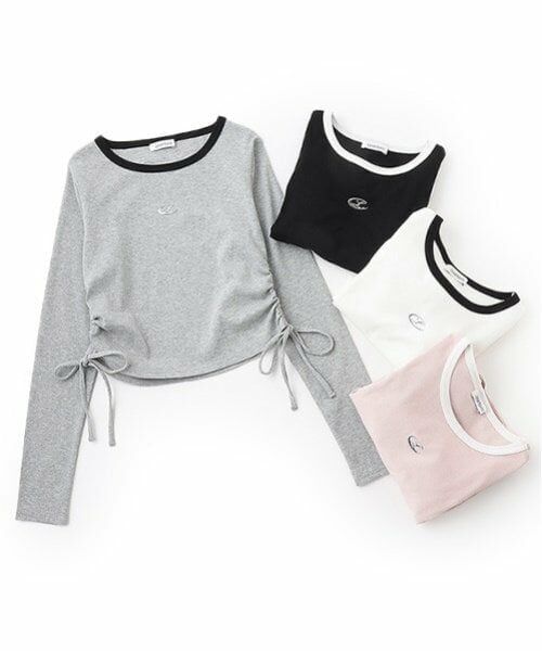 Lovetoxic / ラブトキシック Tシャツ | サイドドロスト長袖Tシャツ | 詳細18