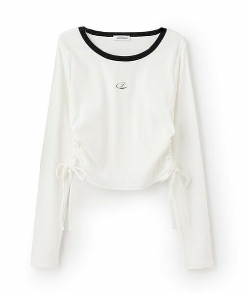 Lovetoxic / ラブトキシック Tシャツ | サイドドロスト長袖Tシャツ | 詳細7