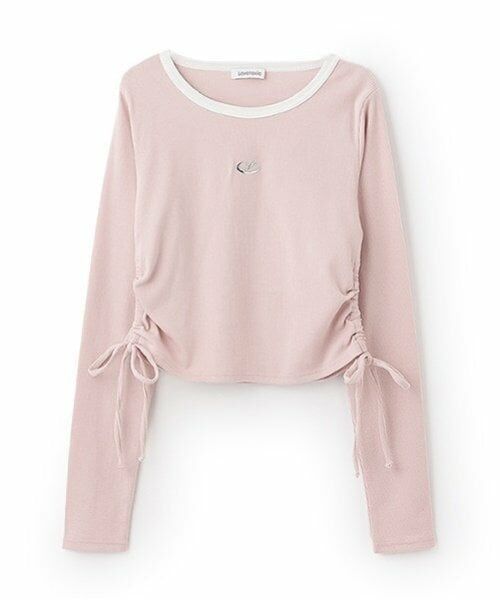 Lovetoxic / ラブトキシック Tシャツ | サイドドロスト長袖Tシャツ | 詳細9