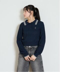 Lovetoxic / ラブトキシック ニット・セーター | クロップドポロニット