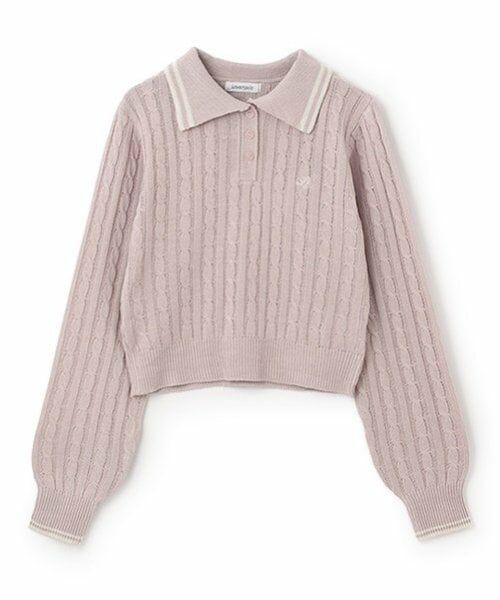 Lovetoxic / ラブトキシック ニット・セーター | クロップドポロニット | 詳細4