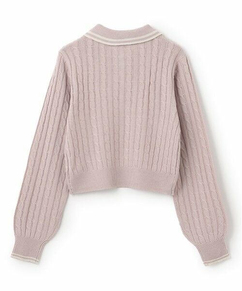 Lovetoxic / ラブトキシック ニット・セーター | クロップドポロニット | 詳細5