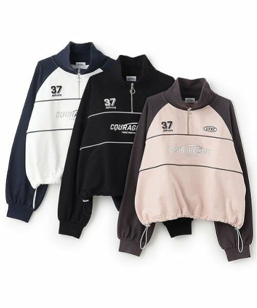 Lovetoxic / ラブトキシック スウェット | 【LTXC】ハーフジッププルオーバー | 詳細16