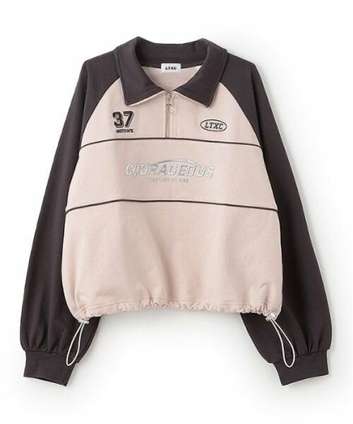 Lovetoxic / ラブトキシック スウェット | 【LTXC】ハーフジッププルオーバー | 詳細6