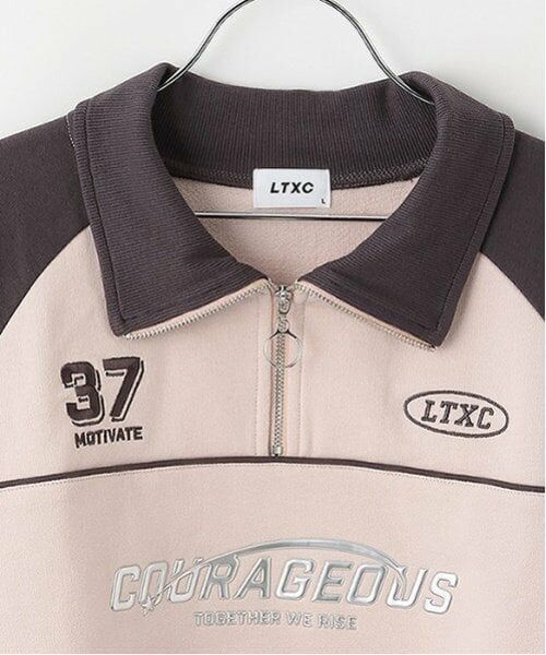 Lovetoxic / ラブトキシック スウェット | 【LTXC】ハーフジッププルオーバー | 詳細8