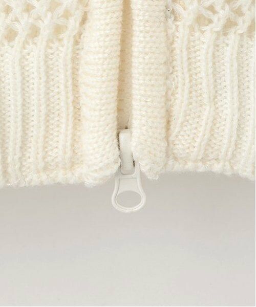 Lovetoxic / ラブトキシック ニット・セーター | 【LTXC】メッシュラグランジップニット | 詳細6