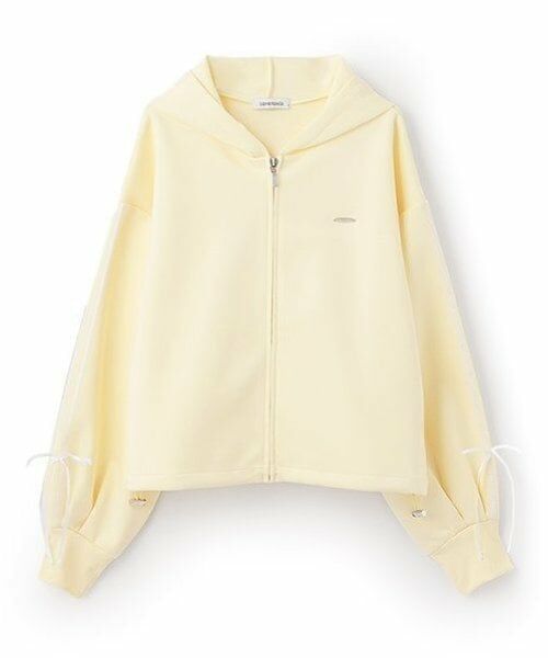 Lovetoxic / ラブトキシック パーカー | ダンボールジップパーカ（黄）