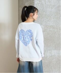 Lovetoxic / ラブトキシック ニット・セーター | バックハートジャガードニット