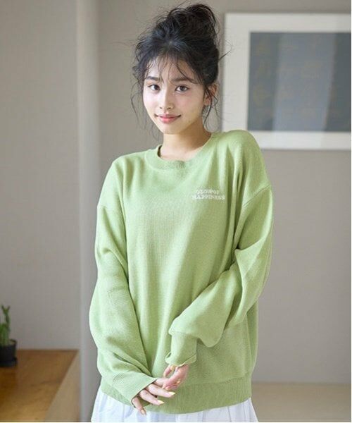 Lovetoxic / ラブトキシック ニット・セーター | バックハートジャガードニット | 詳細1