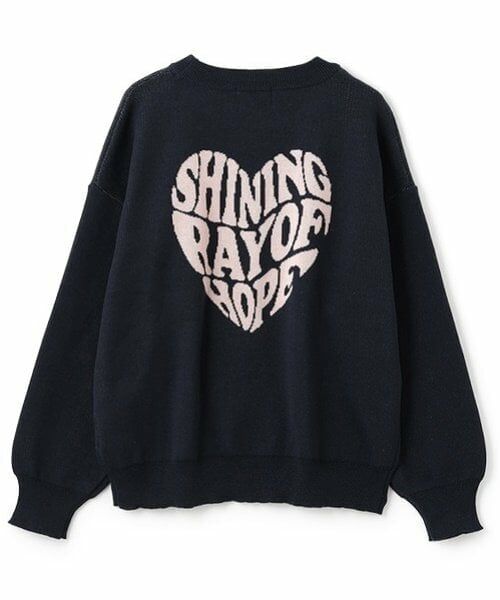 Lovetoxic / ラブトキシック ニット・セーター | バックハートジャガードニット | 詳細10