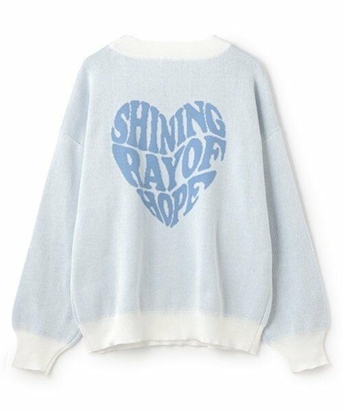 Lovetoxic / ラブトキシック ニット・セーター | バックハートジャガードニット | 詳細8