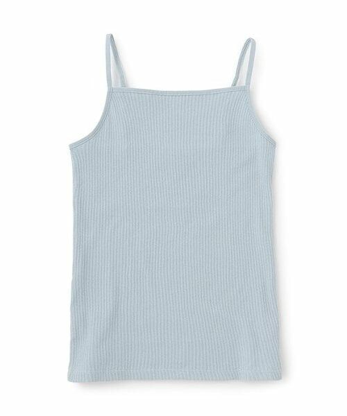 Lovetoxic / ラブトキシック キャミソール・チューブトップ | 【ベーシック】【綿100％】テレコキャミソール（サックス）