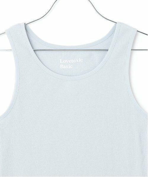Lovetoxic / ラブトキシック キャミソール・チューブトップ | 【ベーシック】【綿100％】テレコタンクトップ | 詳細2