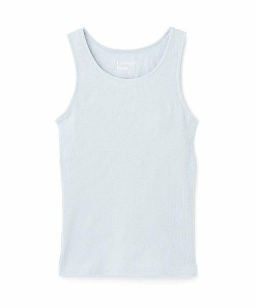Lovetoxic / ラブトキシック キャミソール・チューブトップ | 【ベーシック】【綿100％】カップつきテレコタンクトップ | 詳細1