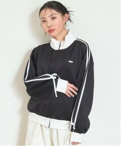 Lovetoxic / ラブトキシック カーディガン・ボレロ | 【Lovetoxic×PINK-latte 共同企画】ラインリボントラックジャケット