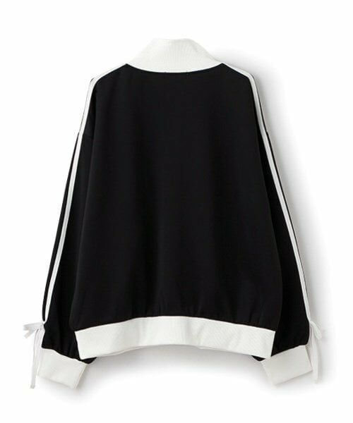 Lovetoxic / ラブトキシック カーディガン・ボレロ | 【Lovetoxic×PINK-latte 共同企画】ラインリボントラックジャケット | 詳細3