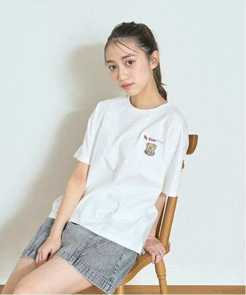 Lovetoxic / ラブトキシック Tシャツ | 【GOODPRICE】【綿100％】キャラワンポイント990半T（オフ ホワイト）