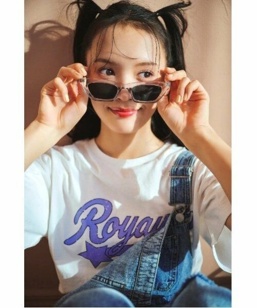 Lovetoxic / ラブトキシック Tシャツ | 【GOODPRICE】【綿100％】カスレカレッジロゴ990半T（オフ ホワイト）