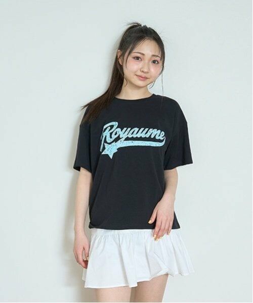 Lovetoxic / ラブトキシック Tシャツ | 【GOODPRICE】【綿100％】カスレカレッジロゴ990半T（黒）