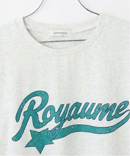 Lovetoxic / ラブトキシック Tシャツ | 【GOODPRICE】【綿100％】カスレカレッジロゴ990半T | 詳細7