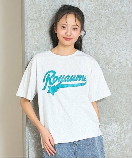 Lovetoxic / ラブトキシック Tシャツ | 【GOODPRICE】【綿100％】カスレカレッジロゴ990半T（シロ杢）