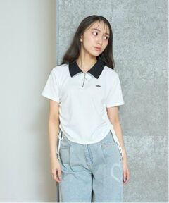 Lovetoxic / ラブトキシック ポロシャツ | ハーフジップドロストT