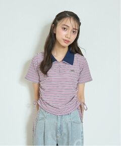 Lovetoxic / ラブトキシック ポロシャツ | ハーフジップドロストT