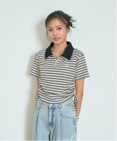 ハーフジップドロストT