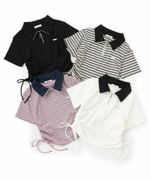 Lovetoxic / ラブトキシック ポロシャツ | ハーフジップドロストT | 詳細2