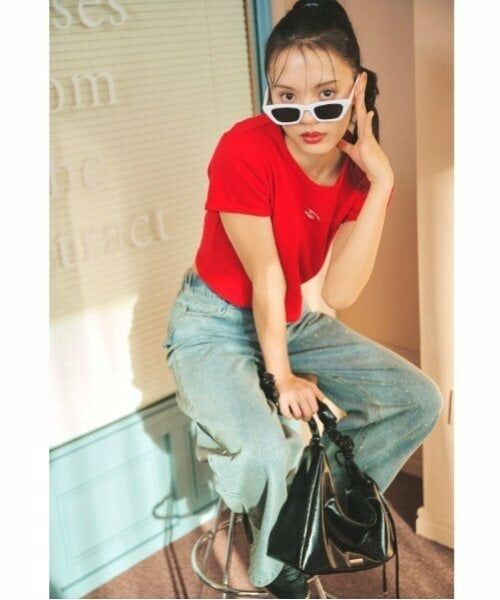 Lovetoxic / ラブトキシック Tシャツ | テレコ半袖Tシャツ | 詳細1