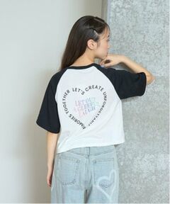 Lovetoxic / ラブトキシック Tシャツ | ハートラグラン五分袖Tシャツ